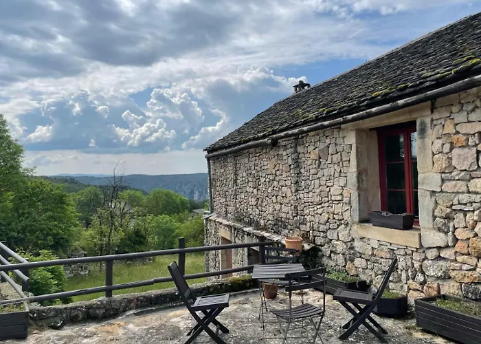 Les Balcons De La Jonte 2/4 Personnes Сasa de vacaciones Saint-Pierre-des-Tripiers