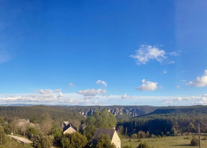 Les Balcons De La Jonte 2/4 Personnes Сasa de vacaciones