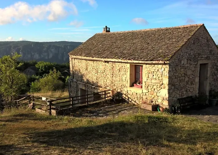 Сasa de vacaciones Les Balcons De La Jonte 2/4 Personnes Saint-Pierre-des-Tripiers